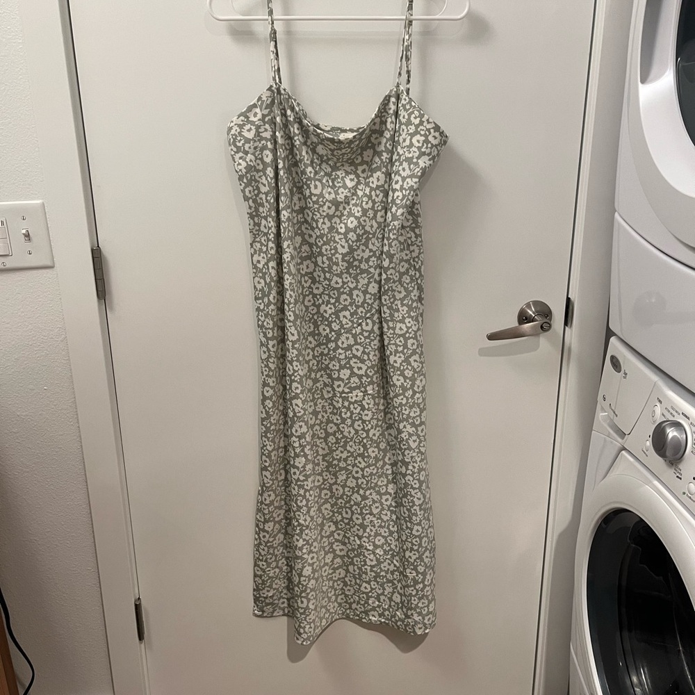 Floral Slip Midi Dress